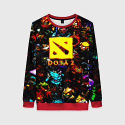 Женский свитшот Dota2 персонажи