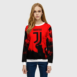 Свитшот женский Ювентус jujym, цвет: 3D-белый — фото 2