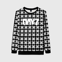 Свитшот женский Dayz крестики, цвет: 3D-черный