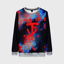 Свитшот женский Doom космическая абстракция, цвет: 3D-меланж