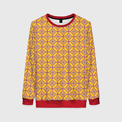 Женский свитшот Красочный орнамент в восточном стиле