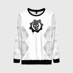 Свитшот женский Gears of War white poly, цвет: 3D-черный