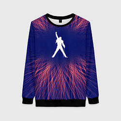 Свитшот женский Queen red energy, цвет: 3D-черный