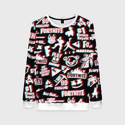 Женский свитшот Fortnite glitch game