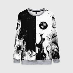 Женский свитшот BMW black fire