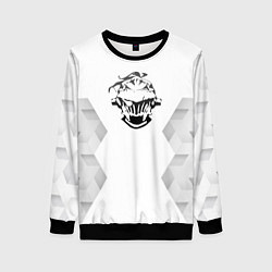 Свитшот женский Goblin Slayer white poly, цвет: 3D-черный