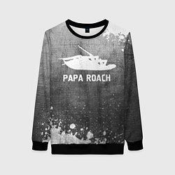 Свитшот женский Papa Roach - grey gradient, цвет: 3D-черный