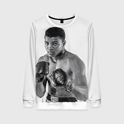 Женский свитшот Young Muhammad Ali