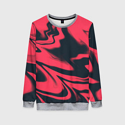 Женский свитшот Color black red