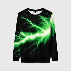 Женский свитшот Lightning green