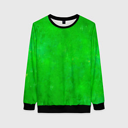 Свитшот женский Свет зелёного фонаря, цвет: 3D-черный