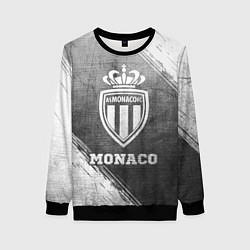 Свитшот женский Monaco - grey gradient, цвет: 3D-черный