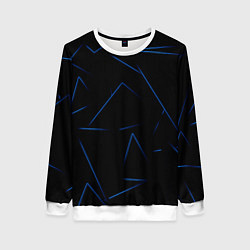 Женский свитшот Color blue line