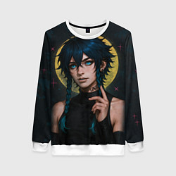 Свитшот женский Венти реализм, цвет: 3D-белый