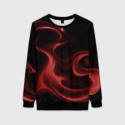 Свитшот женский Color red, цвет: 3D-черный