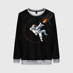 Свитшот женский Маг в открытом космосе, цвет: 3D-меланж