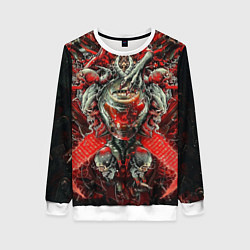 Женский свитшот Doom постер к игре