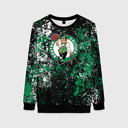 Свитшот женский Boston Celtics basketball, цвет: 3D-черный