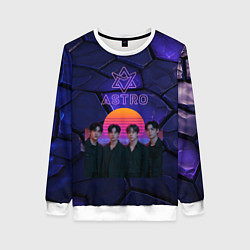 Женский свитшот Astro retro style