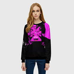 Свитшот женский Лазарь: Лекарство, цвет: 3D-черный — фото 2