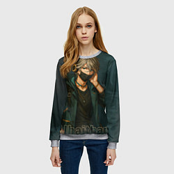 Свитшот женский Аль-Хайтам в маске, цвет: 3D-меланж — фото 2