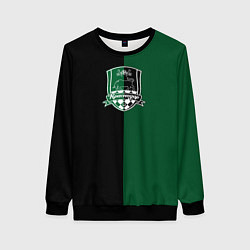 Свитшот женский Кривцов - ФК Краснодар, цвет: 3D-черный