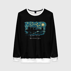 Свитшот женский Сверхъестественное carry on my wayward son, цвет: 3D-белый