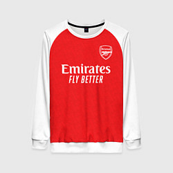 Свитшот женский Анри домашняя форма Арсенал 2025 2026, цвет: 3D-белый