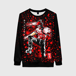 Женский свитшот Человек-бензопила