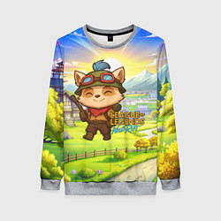 Женский свитшот League of legends Тимо