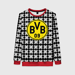 Женский свитшот Borussia pattern geometry