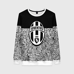 Женский свитшот Juventus отпечатки текстура