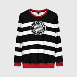 Свитшот женский Bayern Mnchen волны, цвет: 3D-красный