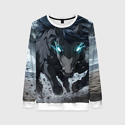 Женский свитшот Мощный конь