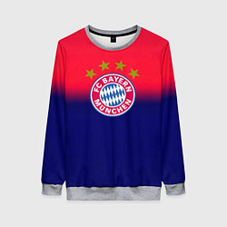 Женский свитшот Бавария Мюнхен градиент