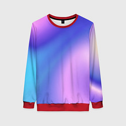 Женский свитшот Color multicolored gradient