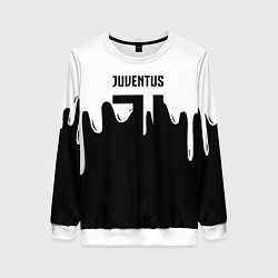 Женский свитшот Ювентус жидкие краски