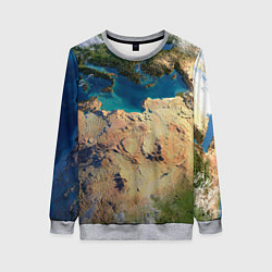 Женский свитшот Земля