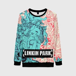 Свитшот женский Linkin Park: Sky Girl, цвет: 3D-черный