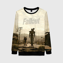 Женский свитшот Fallout City