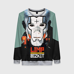Свитшот женский Limp Bizkit: Faith Face, цвет: 3D-меланж