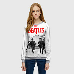 Свитшот женский The Beatles: Break, цвет: 3D-меланж — фото 2