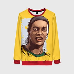 Женский свитшот Ronaldinho Art