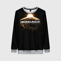 Свитшот женский Nickelback: No fixed address, цвет: 3D-меланж