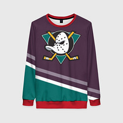 Свитшот женский Anaheim Ducks Selanne, цвет: 3D-красный