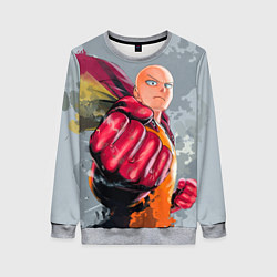 Женский свитшот One Punch Man Fist