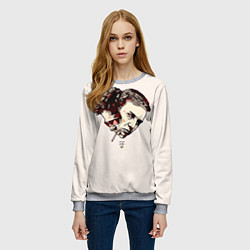 Свитшот женский Fight Club: Friends, цвет: 3D-меланж — фото 2
