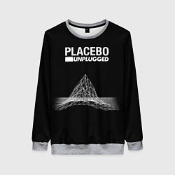 Свитшот женский Placebo: Unplugged, цвет: 3D-меланж