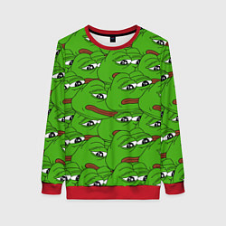 Женский свитшот Sad frogs