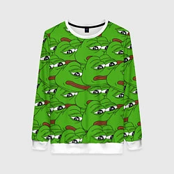 Женский свитшот Sad frogs